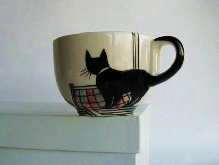kittiesandcake:  Kitty Mug Featured on Kitties and Cake: http://kittiesandcake.tumblr.com/