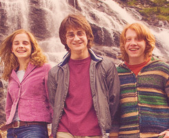 oweasley:  Harry Potter Alphabet ৸ (f) - friendship ( the golden trio ) 