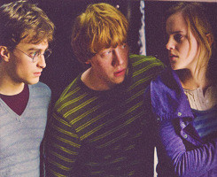 oweasley:  Harry Potter Alphabet ৸ (f) - friendship ( the golden trio ) 