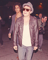 fuckyeahjoshjen:  Josh AND.. Leather Jackets 