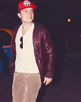 fuckyeahjoshjen:  Josh AND.. Leather Jackets 