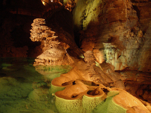 Gouffre de Padirac Cave, Midi-Pyrenees, France (by Jerry).