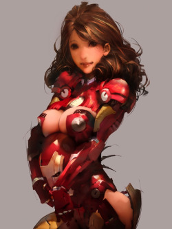 Iron Girl. THERE’S a superhero I can