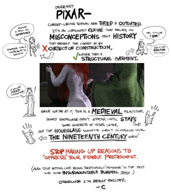 cristinakalpa:  dresdencodak:  shoomlah:  No really, the film looks beautiful, but come on now, Pixar!  That dead horse was good and beaten by the time Titanic came out, no need to dredge up anachronistic narrative tropes.  I’m all for compelling female