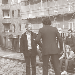sherleck:  Behind the Scenes, “Sherlock” series two. 