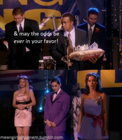 meangirlsofpanem:  May the odds be ever in your favor to win Spring Fling Queen   