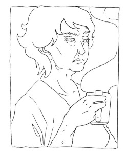 I Suck. Have A Judgemental Old Lady. (Panel From My Graphic Novel, This Is How Boring