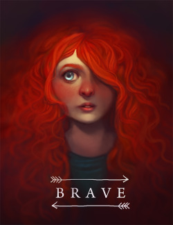 eatsleepdraw:  BRAVE by Amelia Dolezalhttp://littledeerling.tumblr.com/