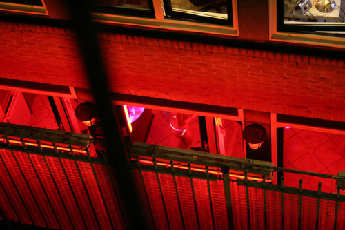 wlves:  amsterdam red light district by tele_ on Flickr.  promises&hellip;.