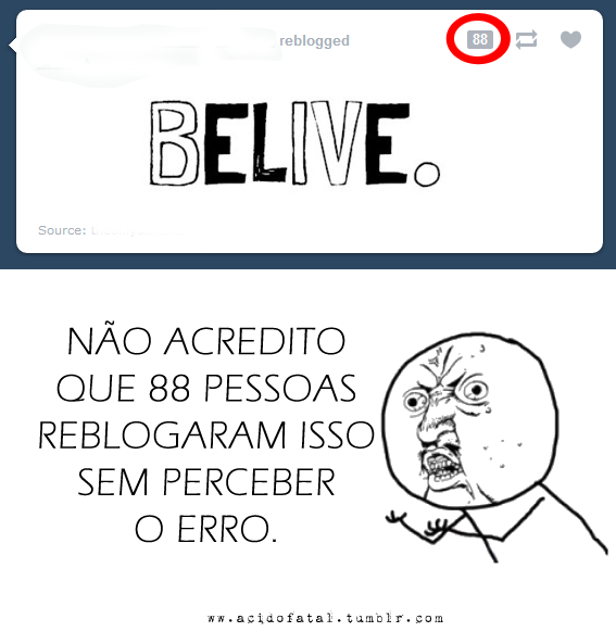 com-humor:  Se você sabe qual é o erro, reblogue.