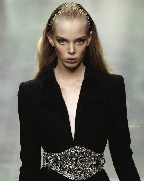 XXX Tanya Dziahileva at Alexander McQueen Spring photo