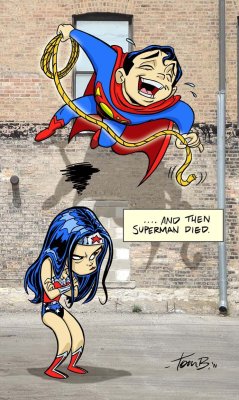 midtowncomics:  … and then Superman died.