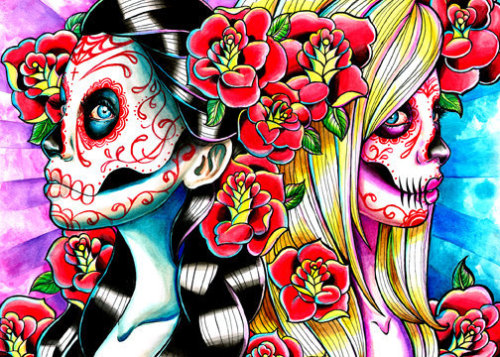 home-of-amazons:  Another Time and Place by acidtrashdoll 