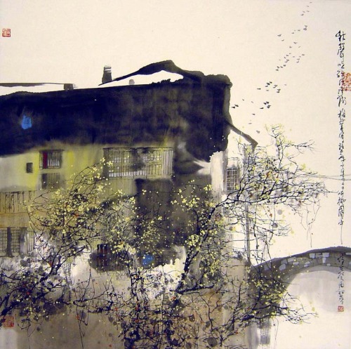 Liu Maoshan（Chinese, b.1942）
Songs of Birds Echos in Jiangnan
© Wan Fung Art Gallery All Rights Reserved