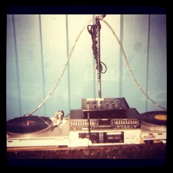 You couldn&rsquo;t tell us we didn&rsquo;t have the dopest equipment. Pre 1200&rsquo;s, couldn&rsquo;t afford them yet!  (Taken with instagram)