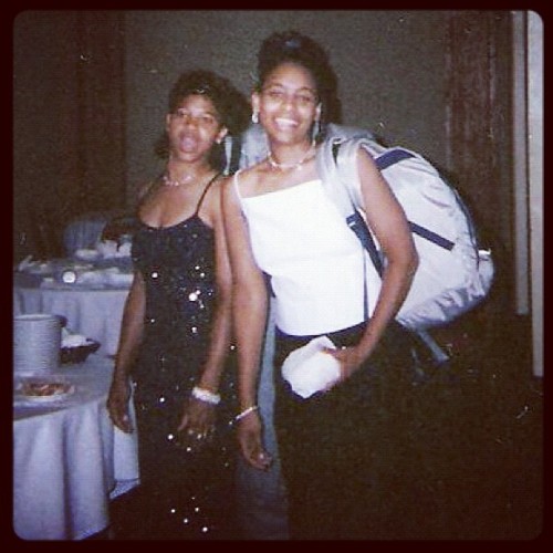 shunshyne and Kathy circa 99-2000 (Taken with instagram)