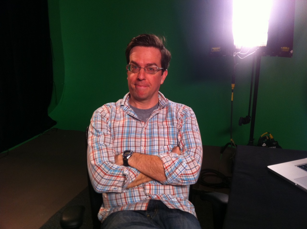 Funny Or Die Live with Ed Helms!
Ed Helms is here now to answer all your burning questions via live video! Ask him anything now or suffer a life of uncertainty and regret.
Ask him questions via Twitter!