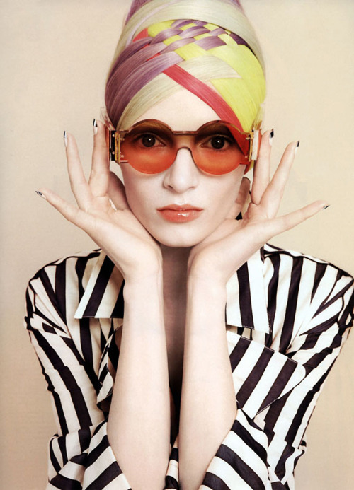 Daria Strokous by Francois Nars for Vogue Japan (June 2012) Beauty Supplement: The Resort To Beauty