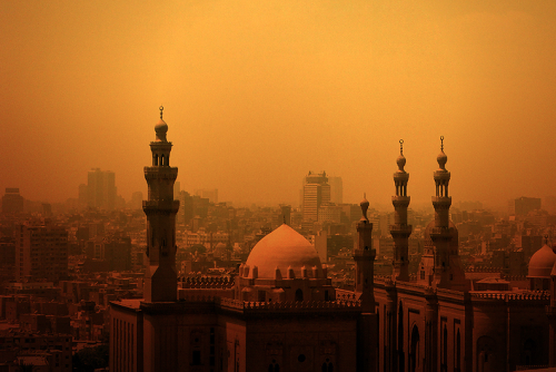 sonoerrore:ourafrica:Bashar Shglila captures life in the Libyan deserts, from the sky—-sundown.This 