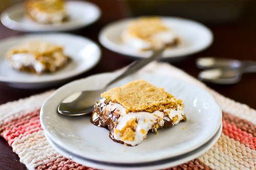 wehavethemunchies: Nutella S’mores Bars