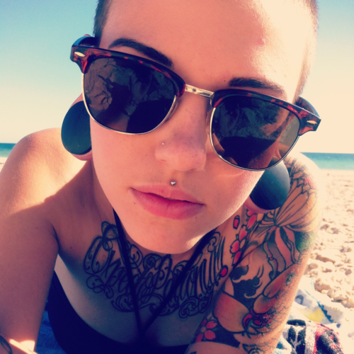 Tattoos and sex.