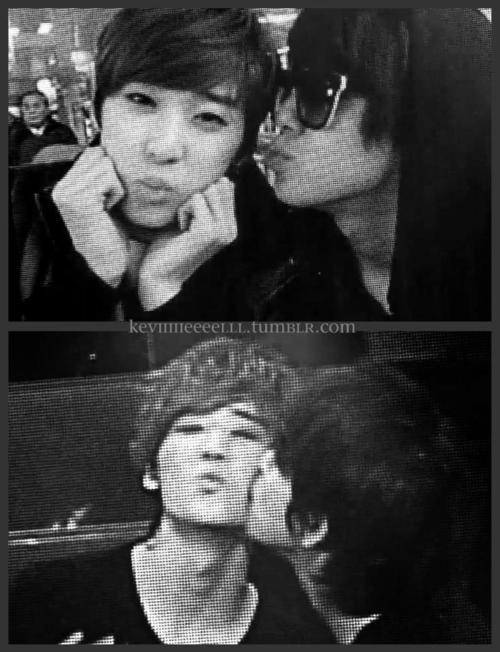 u-kissforeverlove:  How many times has Dongho kissed Kevin LOL~