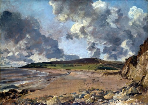 thisblueboy:  John Constable, Weymouth Bay: Bowleaze Cove and Jordon Hill, 1816-17 