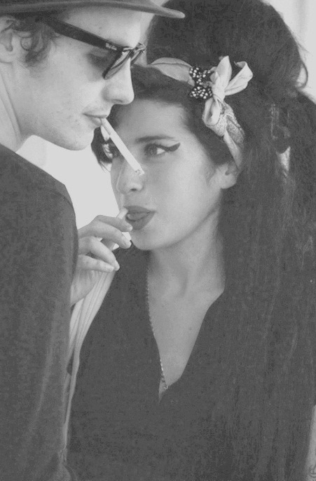 Pete Doherty and Amy Winehouse.