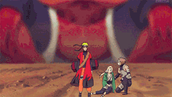 Byakugo:  &Quot;Gamakichi, Take Tsunade-Baachan To A Safe Place &Quot; 