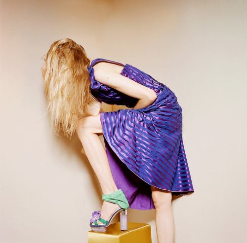 Rodarte S/S 2012 fitting, photographed by Autumn de Wilde