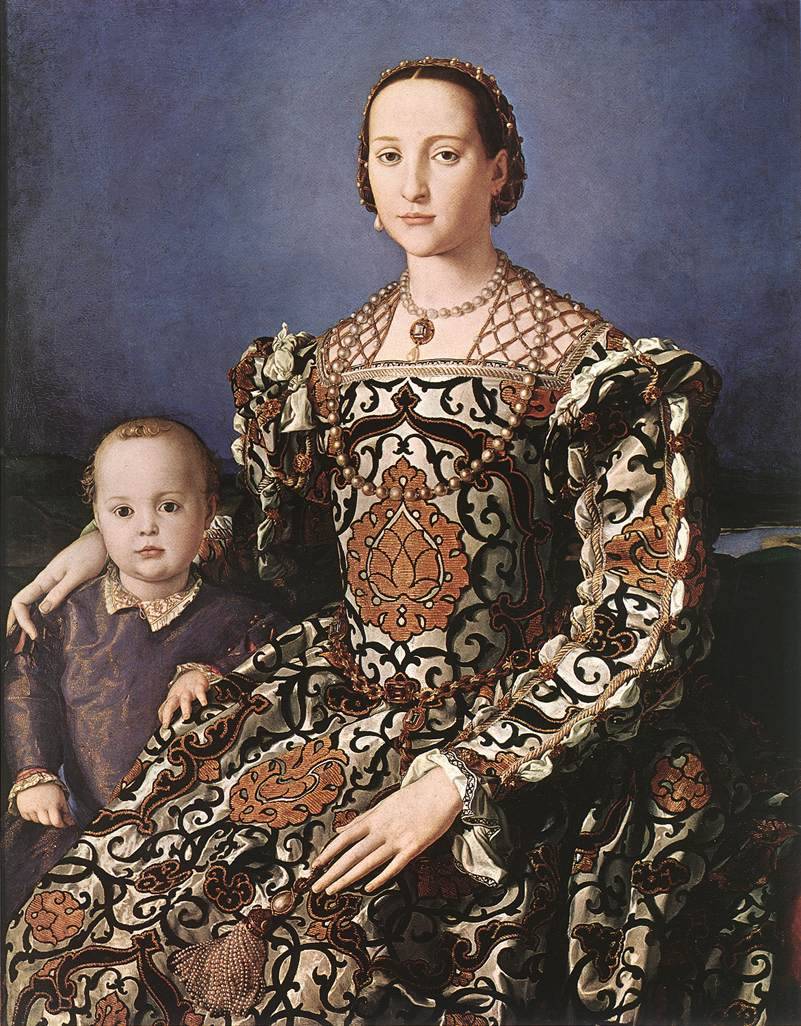 Bronzino, Eleonora of Toledo with her son Giovanni de&rsquo; Medici
