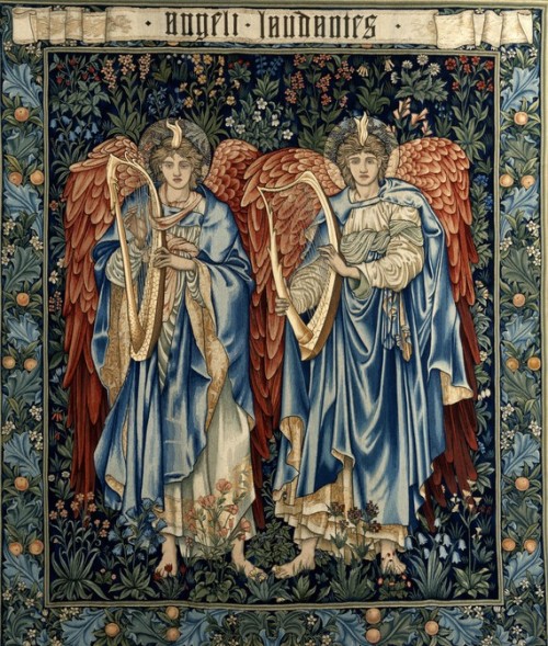 fuckyeahpreraphaelites:Angeli LaudantesEdward Burne-Jones1894 