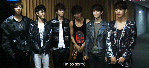 squishy-babysoo:luhanimnida:tits-not-calm:oh-sehunnie1:LMFAO EVERYONE’S APOLOGIZING EXCEPT FOR OH SE