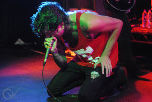 chantalyadick:Austin Carlile, Of Mice & Men, Glasgow. 