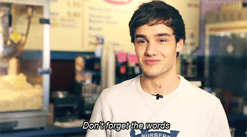 Liam's tip on singing:
