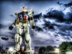 Herochan:  Gundam Hdr @Odaiba, Tokyo, Japan Images By Warpdiver09 Flickr || Twitter