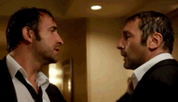 dotwriter:  How many Oscar-winning American actors would be scrambling to erase a film like this from their resumes? That’s why I LOVE Jean Dujardin!!! guigodelano:  jean dujardin & gilles lellouche in les infideles (the players) - 2011  