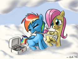 Fuckyesrainbowdash:  Bandages By Giantmosquito I Would Think It’d Normally Be The