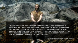 skyrimconfessions:  “I was outside of Riften