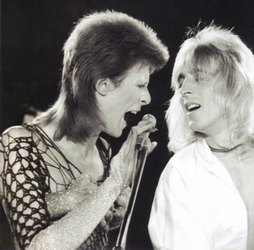 tracing-time:David and Mick Ronson 