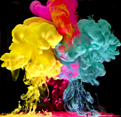 alecshao:Mark Mawson - Aqueous, 2012 - colored ink in water