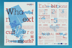 delfonk:  Identity for Aspex By RED design   File under: inspiration for ABIGEYEDFISH