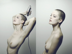 frandilligaf:  gregoryjohn:  joshua black wilkins  I enjoy girls with shaved heads. 