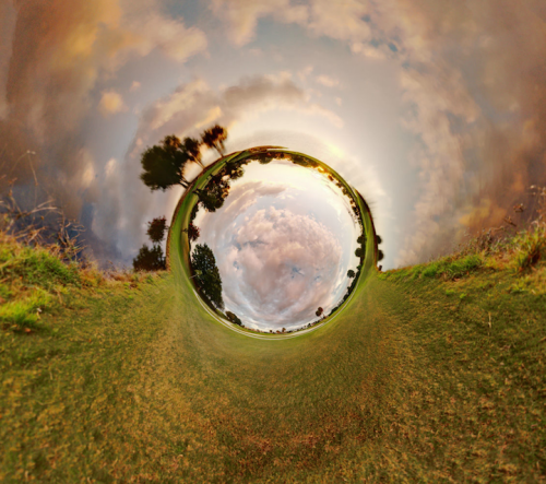 expose-the-light: 100 Photos Merge to Form Swirling 360-Degree Landscapes