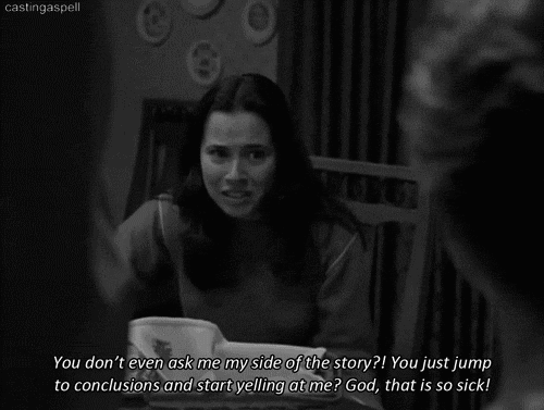never look back.