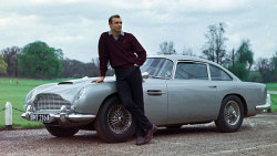 motoriginal:  Today is an extra special Friday, because today is Film Car Friday and what better way to start it than one of the most famous film cars. James Bond’s Aston Martin DB5 made its debut in Goldfinger, 1964. This DB5 was equipped with machine