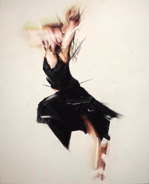 black-tangled-heart:  Paintings by Simon Birch For All The Fear For All The Trouble 