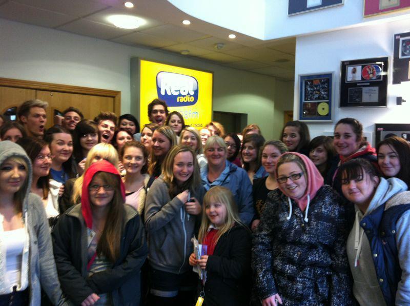 Lawson - When She Was Mine Radio Tour. Leeds. 18th April 2012.Radio Aire &amp;