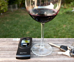 whereisthecoool:  BACtrack Breathalyze Say hello to your new wingman. This portable breathalyzer is smaller than your average cell phone, so it can fit in your pocket to go anywhere with you. This thing is professional grade and accurate to within .01