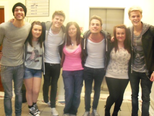 Lawson - When She Was Mine Radio Tour. 23rd April 2012.Kestrel FM Basingstoke. Fire Radio Bournemouth. The Breeze Southampton.The first was in a shopping centre, had loadsa randoms walking past staring LOL.The second was on a street and they decided it